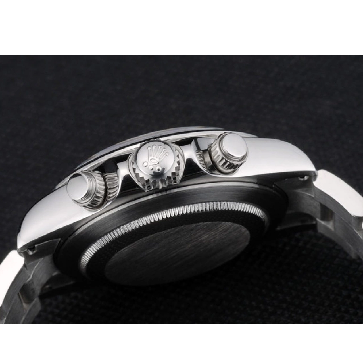 Aaa replica 80297 White Steel Daytona Rolex Swiss Bracelet Stainless Dial 0627